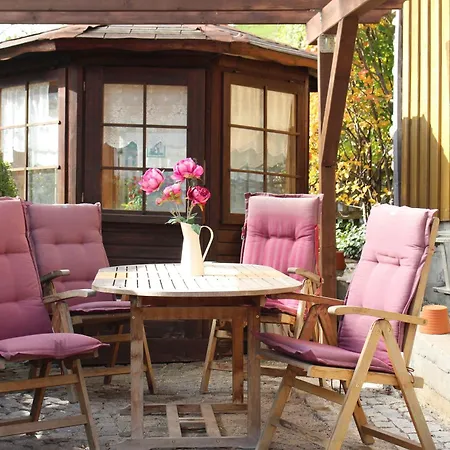 Schoenes In Am Mit Grosser Terrasse Und Bergblick Lechbruck